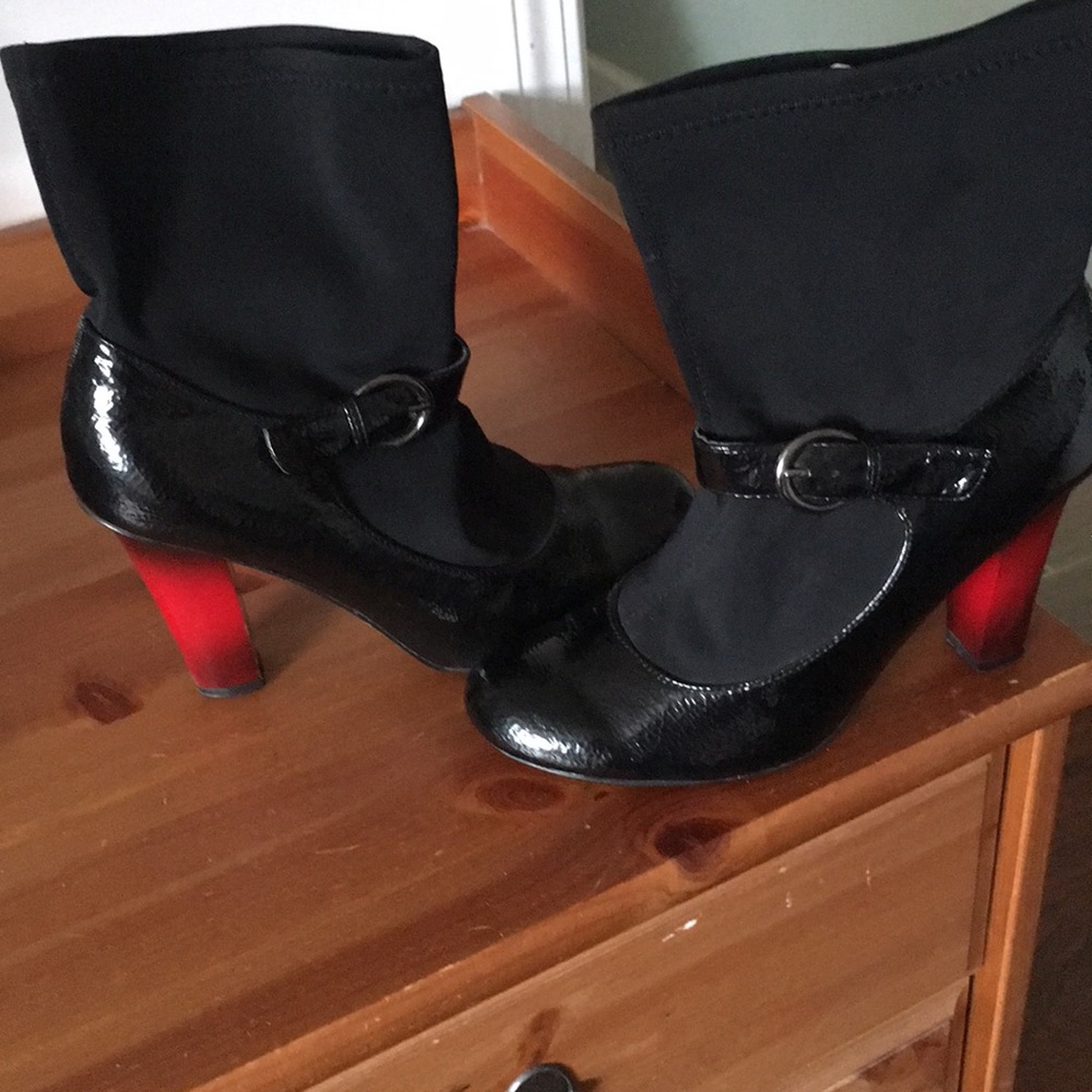 Black boots